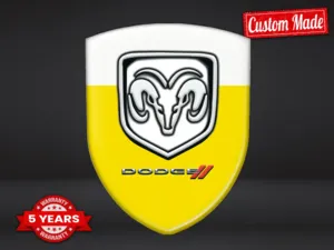 Dodge Logos Auto Alta Gama Pro Máximo Duradero Diseño Estiloso